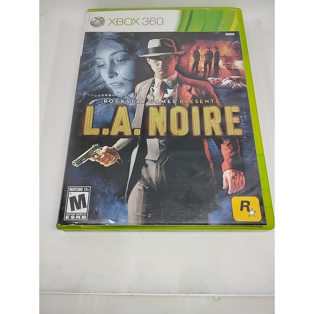 L.A. Noire Xbox 360 2011 Complete In Box CIB Manual Rockstar